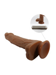 VIBRADOR REALISTA CON VENTOSA 7 MODOS CONTROL REMOTO DE LA MARCA BAILE DILDOS