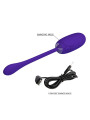 HUEVO VIBRADOR RECARGABLE IMPERMEBLE 12 MODOS LILA DE LA MARCA PRETTY LOVE SMART