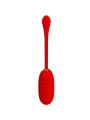 HUEVO VIBRADOR RECARGABLE SILICONA 12 FUNCIONES ROJO DE LA MARCA PRETTY LOVE SMART