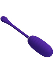 HUEVO VIBRADOR RECARGABLE DISCRETO 12 MODOS LILA DE LA MARCA PRETTY LOVE SMART