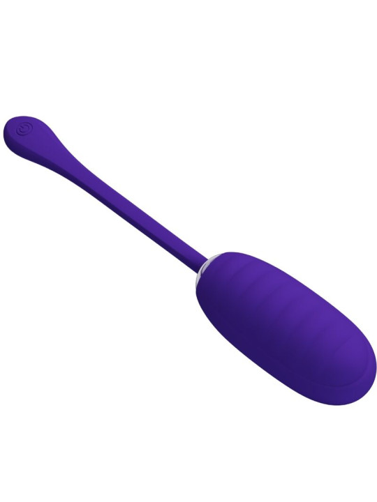 HUEVO VIBRADOR RECARGABLE DISCRETO 12 MODOS LILA DE LA MARCA PRETTY LOVE SMART