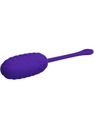 HUEVO VIBRADOR RECARGABLE DISCRETO 12 MODOS LILA DE LA MARCA PRETTY LOVE SMART