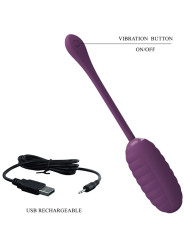 HUEVO VIBRADOR RECARGABLE CASPER MORADO PRETTY LOVE DE LA MARCA PRETTY LOVE SMART
