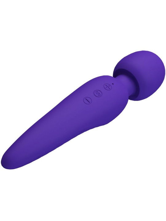 MASAJEADOR VIBRADOR 12 MODOS IMPERMEABLE LILA DE LA MARCA PRETTY LOVE SMART