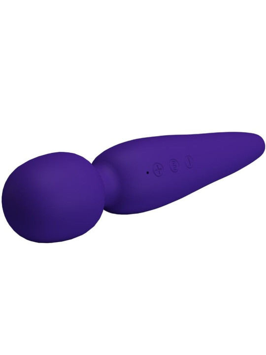MASAJEADOR VIBRADOR 12 MODOS IMPERMEABLE LILA DE LA MARCA PRETTY LOVE SMART
