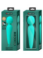 MASAJEADOR VIBRADOR 12 MODOS IMPERMEABLE VERDE AGUA DE LA MARCA PRETTY LOVE SMART