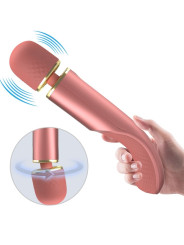 MASAJEADOR VIBRADOR 7 MODOS ROSA USB RECARGABLE DE LA MARCA PRETTY LOVE SMART