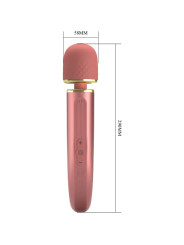 MASAJEADOR VIBRADOR 7 MODOS ROSA USB RECARGABLE DE LA MARCA PRETTY LOVE SMART