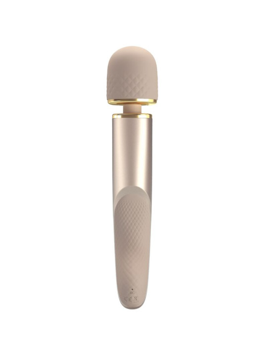 MASAJEADOR VIBRADOR 7 MODOS CHAMPAGNE USB RECARGABLE DE LA MARCA PRETTY LOVE SMART