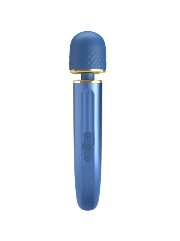 MASAJEADOR VIBRADOR 7 MODOS SILICONA SUAVE AZUL DE LA MARCA PRETTY LOVE SMART