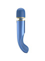 MASAJEADOR VIBRADOR 7 MODOS SILICONA SUAVE AZUL DE LA MARCA PRETTY LOVE SMART