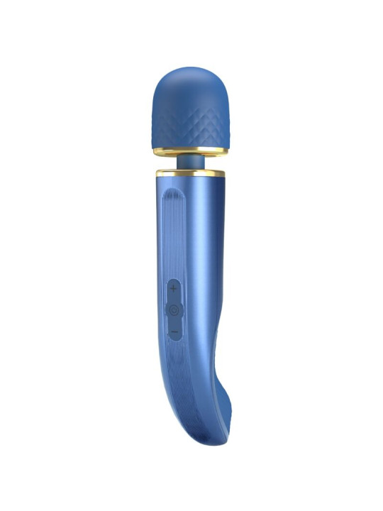 MASAJEADOR VIBRADOR 7 MODOS SILICONA SUAVE AZUL DE LA MARCA PRETTY LOVE SMART