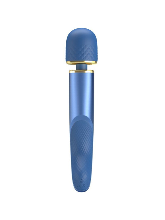 MASAJEADOR VIBRADOR 7 MODOS SILICONA SUAVE AZUL DE LA MARCA PRETTY LOVE SMART