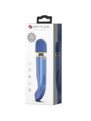 MASAJEADOR VIBRADOR 7 MODOS SILICONA SUAVE AZUL DE LA MARCA PRETTY LOVE SMART