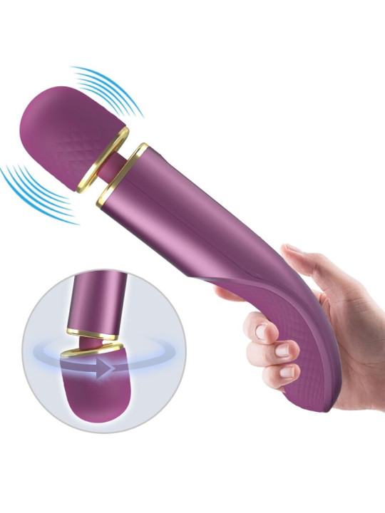 MASAJEADOR VIBRADOR 7 MODOS RECARGABLE LILA DE LA MARCA PRETTY LOVE SMART
