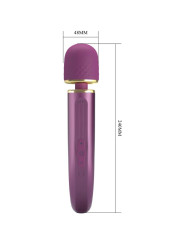 MASAJEADOR VIBRADOR 7 MODOS RECARGABLE LILA DE LA MARCA PRETTY LOVE SMART