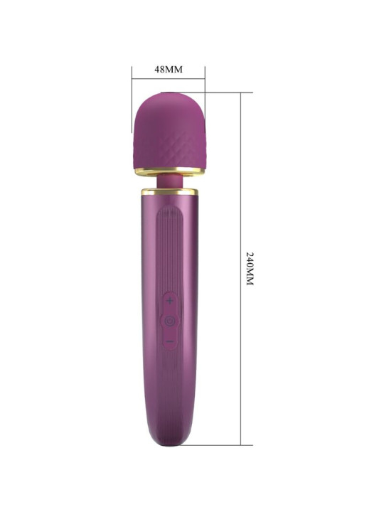 MASAJEADOR VIBRADOR 7 MODOS RECARGABLE LILA DE LA MARCA PRETTY LOVE SMART