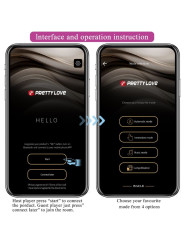 BOLAS KEGEL VIBRATORIAS APP CONTROL MORADO PRETTY LOVE DE LA MARCA PRETTY LOVE