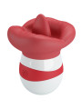 ESTIMULADOR LENGUA REALISTA 10 MODOS ROJO CLARO DE LA MARCA PRETTY LOVE FLIRTATION