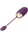 HUEVO VIBRADOR ABNER APP LILA CON CONTROL REMOTO DE LA MARCA PRETTY LOVE