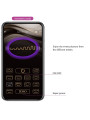 HUEVO VIBRADOR ABNER APP LILA CON CONTROL REMOTO DE LA MARCA PRETTY LOVE