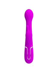 VIBRADOR RABBIT 3 EN 1 MULTIFUNCIÓN 7 MODOS VIOLETA DE LA MARCA PRETTY LOVE FLIRTATION