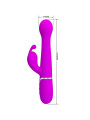 VIBRADOR RABBIT 3 EN 1 MULTIFUNCIÓN 7 MODOS VIOLETA DE LA MARCA PRETTY LOVE FLIRTATION