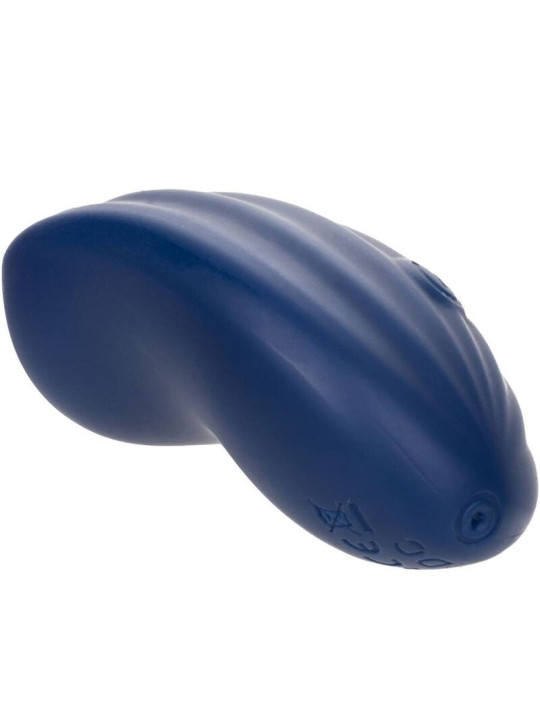 MASAJEADOR VIBRADOR CASHMERE VELVET CURVE AZUL DE LA MARCA CALEXOTICS