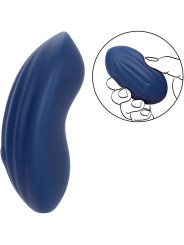 MASAJEADOR VIBRADOR CASHMERE VELVET CURVE AZUL DE LA MARCA CALEXOTICS