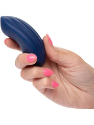 MASAJEADOR VIBRADOR CASHMERE VELVET CURVE AZUL DE LA MARCA CALEXOTICS