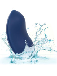 MASAJEADOR VIBRADOR CASHMERE VELVET CURVE AZUL DE LA MARCA CALEXOTICS