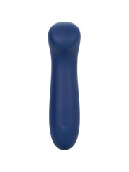MASAGEADOR SATIN G AZUL SILICONA LÍQUIDA 10 VELOCIDADES DE LA MARCA CALEXOTICS