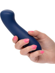 MASAGEADOR SATIN G AZUL SILICONA LÍQUIDA 10 VELOCIDADES DE LA MARCA CALEXOTICS