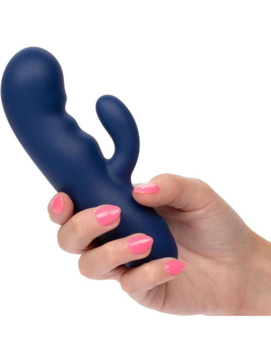 MASAJEASTOR DUAL CASHMERE SILK AZUL - 10 VELOCIDADES DE LA MARCA CALEXOTICS