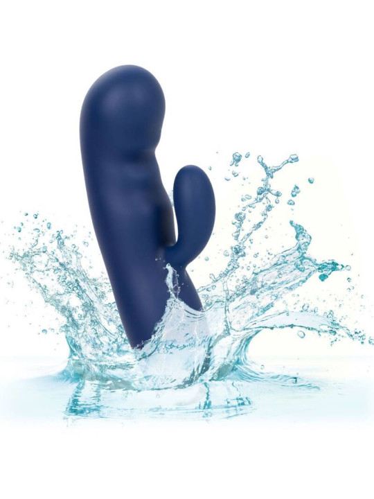 MASAJEASTOR DUAL CASHMERE SILK AZUL - 10 VELOCIDADES DE LA MARCA CALEXOTICS