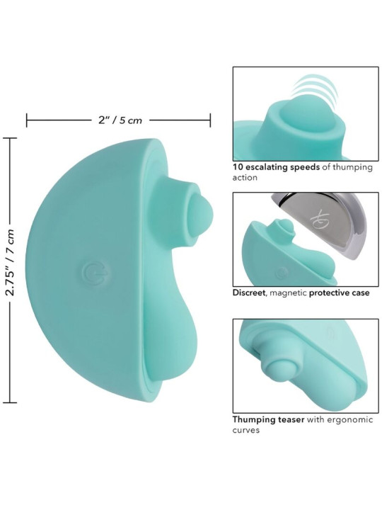 ESTIMULADOR OVATION ACCLAIM 10 VELOCIDADES SILICONA SEGURA DE LA MARCA CALEXOTICS