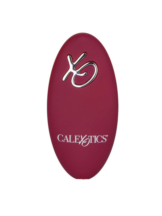 MASAJEADOR DUAL RIDER CONTROL REMOTO 12 MODOS ROJO DE LA MARCA CALEXOTICS
