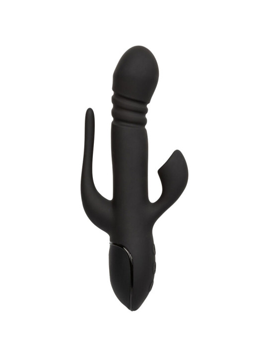 VIBRADOR TRIPLE ACCIÓN EUPHORIA NEGRO DE LA MARCA CALEXOTICS