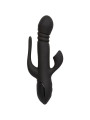 VIBRADOR TRIPLE ACCIÓN EUPHORIA NEGRO DE LA MARCA CALEXOTICS