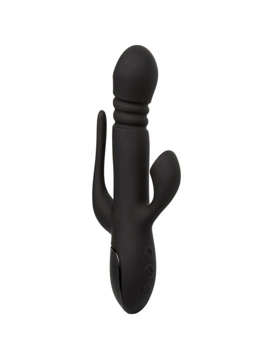 VIBRADOR TRIPLE ACCIÓN EUPHORIA NEGRO DE LA MARCA CALEXOTICS