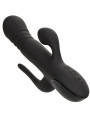 VIBRADOR TRIPLE ACCIÓN EUPHORIA NEGRO DE LA MARCA CALEXOTICS