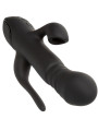 VIBRADOR TRIPLE ACCIÓN EUPHORIA NEGRO DE LA MARCA CALEXOTICS