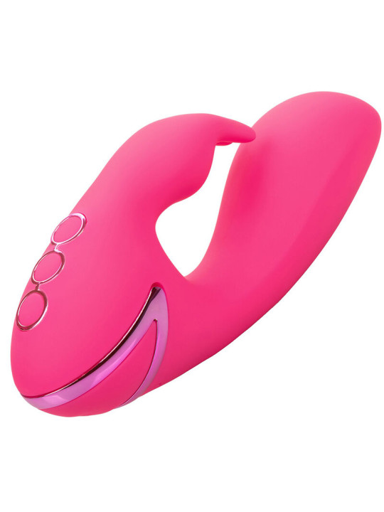 VIBRADOR RABBIT DUAL MOTOR SILICONA PREMIUM CALIFORNIA DREAMING DE LA MARCA CALEXOTICS