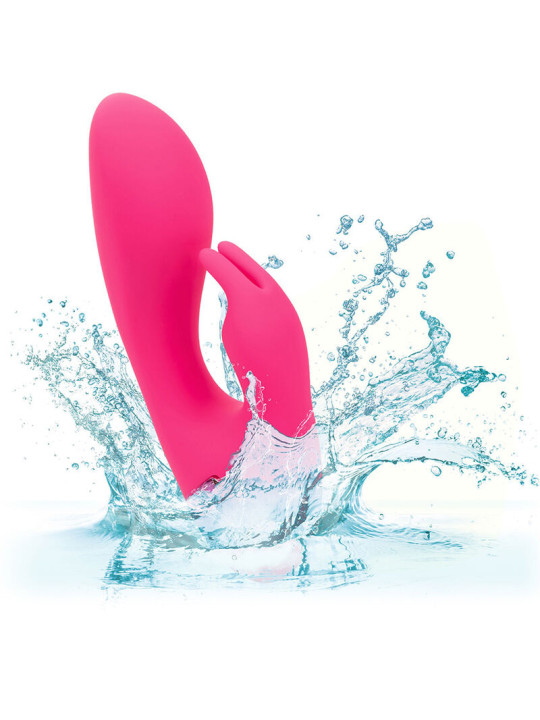 VIBRADOR RABBIT DUAL MOTOR SILICONA PREMIUM CALIFORNIA DREAMING DE LA MARCA CALEXOTICS