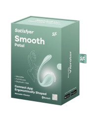 ESTIMULADOR PUNTO G SMOOTH PETAL APP CONTROL BLUETOOTH DE LA MARCA SATISFYER PARTNER