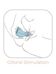 ESTIMULADOR CLITORIS CARESS CON 5 CABEZALES INTERCAMBIABLES DE LA MARCA ADRIEN LASTIC