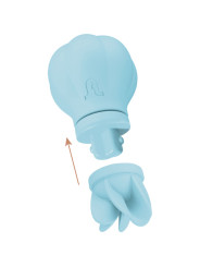 ESTIMULADOR CLITORIS CARESS CON 5 CABEZALES INTERCAMBIABLES DE LA MARCA ADRIEN LASTIC