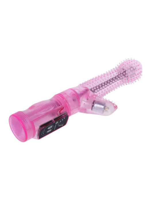 VIBRADOR GELATINA 12 MODOS DUAL CLITORIS Y PUNTO G DE LA MARCA BAILE ROTATIONS