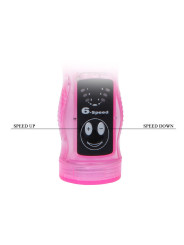 VIBRADOR GELATINA 12 MODOS DUAL CLITORIS Y PUNTO G DE LA MARCA BAILE ROTATIONS