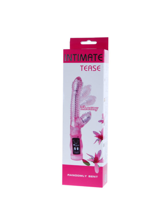 VIBRADOR GELATINA 12 MODOS DUAL CLITORIS Y PUNTO G DE LA MARCA BAILE ROTATIONS